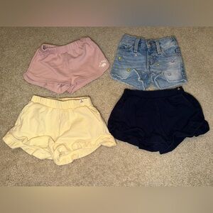 Old Navy and Gap Shorts Bundle - Pink, Denim, Yellow, Navy